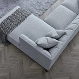 The Cooper Dolphin Boucle Right Hand Corner Premium Sofa Dolphin Boucle Fabric
