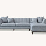 The Cooper Dolphin Boucle Right Hand Corner Premium Sofa Dolphin Boucle Fabric