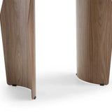 Sienna 120cm Italian Walnut & Pandora Vendome Ceramic Marble Dining Table