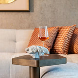 Richmond Interiors Hexa Brushed Gold Sofa Table