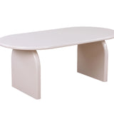 Solana 200cm Mink & Taupe Gloss Ceramic Marble Dining Table