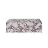 Rosso Calacatta Viola Marble Coffee Table