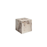 Rosso Pandora Marble Side Lamp End Table
