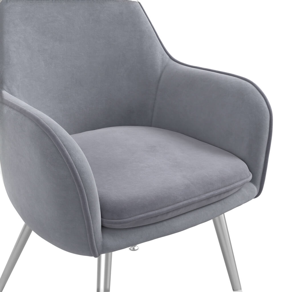 Tara Dining Chair – Grey – Set of 2