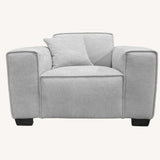 The Dakota Pebble Boucle 1 Seater Armchair