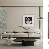 Media Wall Panels Pack Of x4 Dark Grey Marble Veins PVC Waterproof Wall Panels 240x60cm
