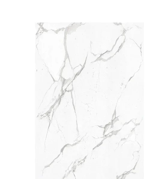 Media Wall Panels Pack Of x4 White Grey Marble Veins PVC Waterproof Wall Panels 240x60cm