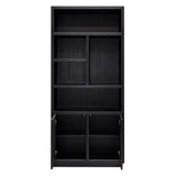 Richmond Interiors Oakura Display Cabinet in Black