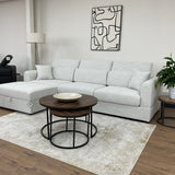 Dexter Beige Universal Corner Sofa
