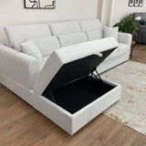 Dexter Beige Universal Corner Sofa