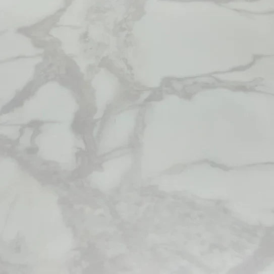 Arial 180CM Marble & Chrome Dining Table - 7 Colours