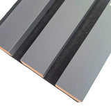Premium 3 Sided Coloured Luxury Wall Panels 240x30cm - Pack Of 2 - Range Of Colours