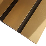 Premium 3 Sided Coloured Luxury Wood Veneer Wide Wall Panels 240x30cm - Pack Of 2 - Range Of Colours