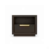 Berkeley Designs Aspen Dark Wooden Bedside Table