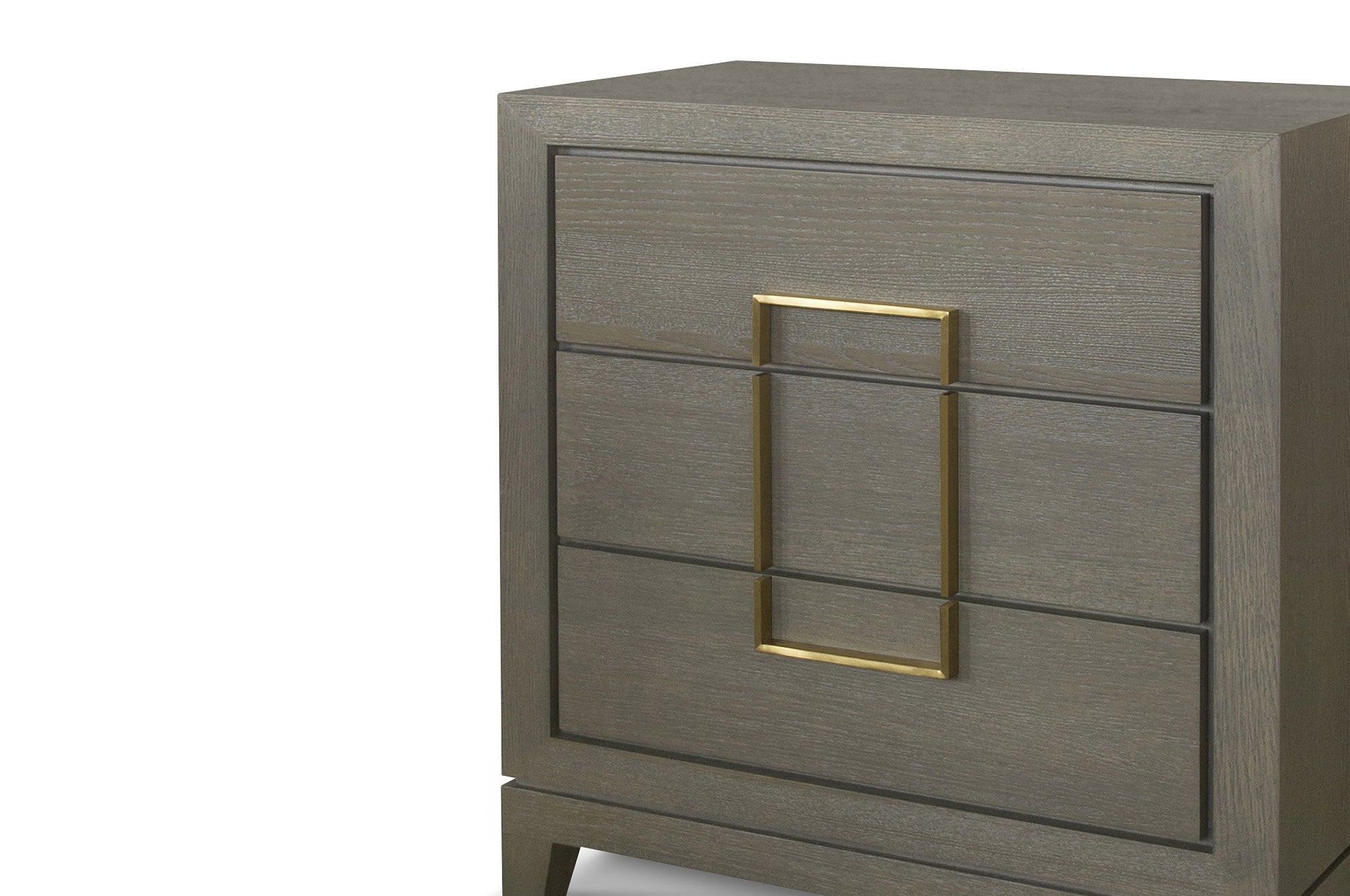 Berkeley Designs Lucca 3 Drawer Chest In Grey/Oak - Esme Furnishings