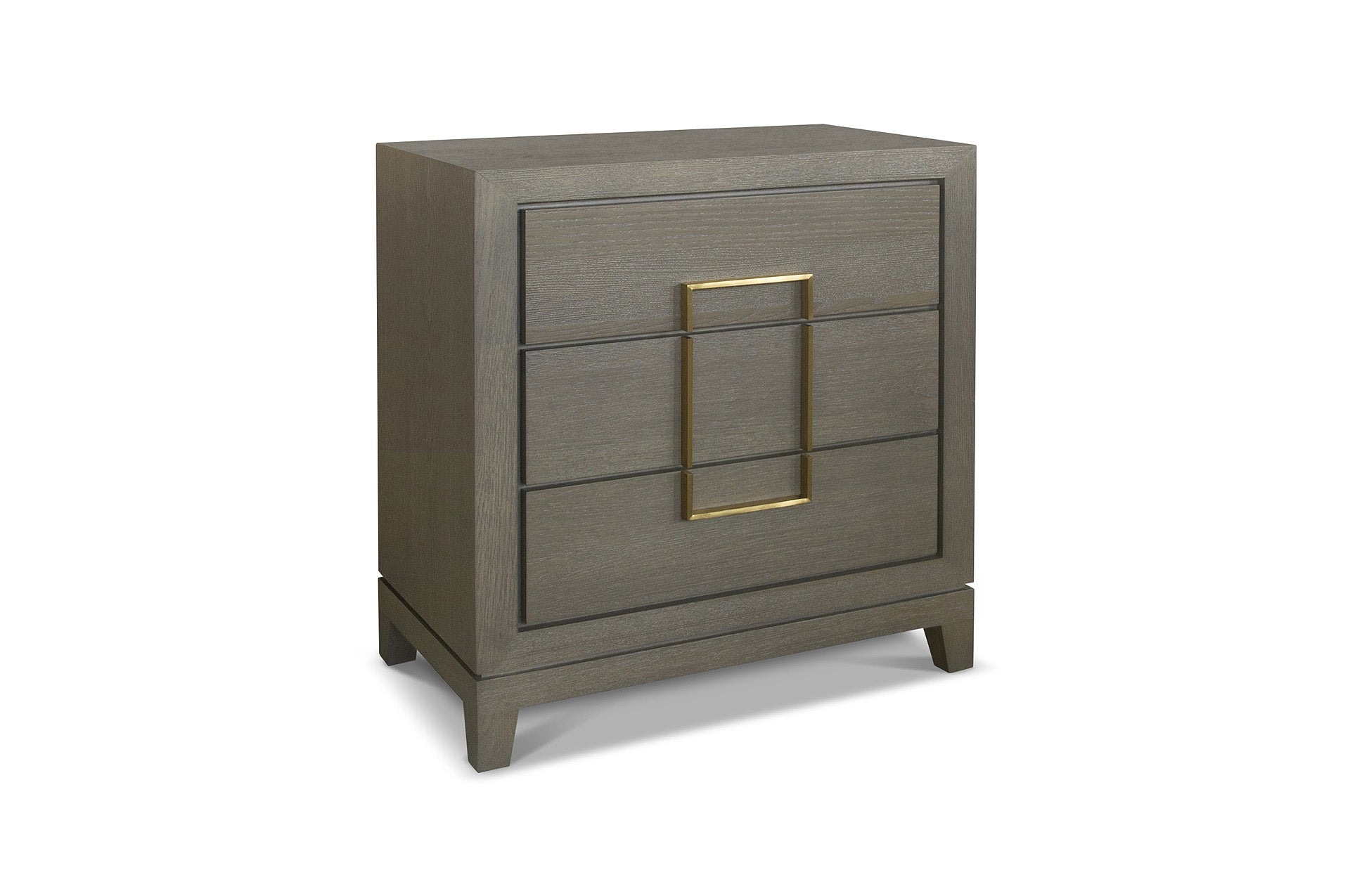 Berkeley Designs Lucca 3 Drawer Chest In Grey/Oak - Esme Furnishings