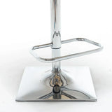 Portland, Dark Grey French Velvet, Ring Knocker Quilted Back Bar Stool-Esme Furnishings