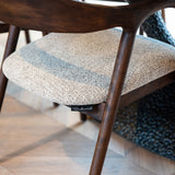 Richmond Interiors Mihara Mocca Fancy Dining Chair