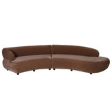Libra Interiors Eden Modular Sofa - Mocha Velvet