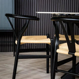 Regent 140-180cm White Ceramic Marble Centre Extending Dining Table