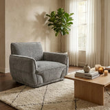 Angelo Fabric Armchair – Grey