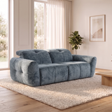 Faringdon Grey 2 Seater Electric Recliner Sofa