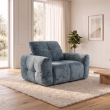 Faringdon Grey Electric Recliner Armchair