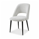 Berkeley Designs Genoa Dining Chair in Ivory Velvet – Set of 2