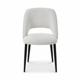Berkeley Designs Genoa Dining Chair in Ivory Velvet – Set of 2