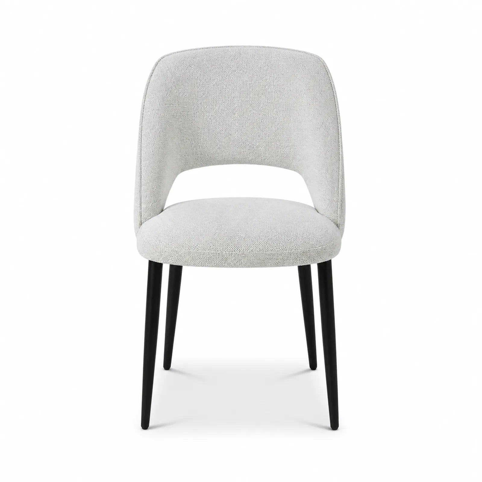 Berkeley Designs Genoa Dining Chair in Ivory Velvet – Set of 2