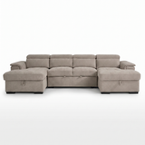 Shanghai Luxury U Shape Corner Sofabed