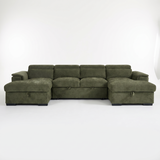 Shanghai Luxury U Shape Corner Sofabed