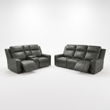 Barcelona Electric Recliner Sofa Grey 3+2 Set
