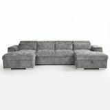 Shanghai Luxury U Shape Corner Sofabed