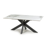 Regent White Ceramic Marble Coffee Table