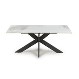 Regent White Ceramic Marble Coffee Table
