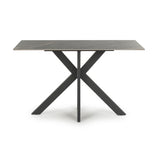 Regent Grey Ceramic Marble Console Table