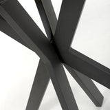 Regent Grey Ceramic Marble Console Table