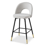 Berkeley Designs Hoxton Bar Stool in Cream-Bar Stools-Berkeley Designs-Belmont Interiors