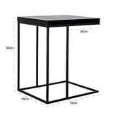 Richmond Oakura Black Sofa Table-Belmont Interiors