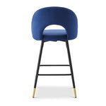 Berkeley Designs Hoxton Bar Stool in Blue-Bar Stools-Berkeley Designs-Belmont Interiors