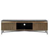 Richmond Ironville Golden 2 Door TV Unit-Belmont Interiors