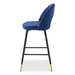 Berkeley Designs Hoxton Bar Stool in Blue-Bar Stools-Berkeley Designs-Belmont Interiors