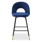 Berkeley Designs Hoxton Bar Stool in Blue-Bar Stools-Berkeley Designs-Belmont Interiors