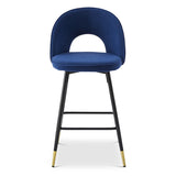Berkeley Designs Hoxton Bar Stool in Blue-Bar Stools-Berkeley Designs-Belmont Interiors