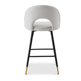 Berkeley Designs Hoxton Bar Stool in Cream-Bar Stools-Berkeley Designs-Belmont Interiors