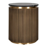 Richmond Ironville Golden Side Table-Belmont Interiors