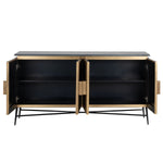 Richmond Ironville Golden 4 Door Sideboard-Belmont Interiors