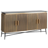 Richmond Ironville Golden 4 Door Sideboard-Belmont Interiors