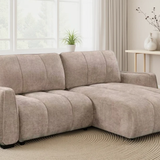 Portland Universal Corner Sofabed – Grey, Green & Beige